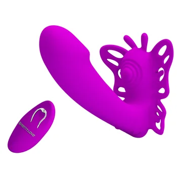Pretty Aşk 12 Hız G Spot Kablosuz Uzaktan Kumanda Vibratör Çift için, yetişkin Silikon Masaj Seks Oyuncak Kadın Mastürbasyon için