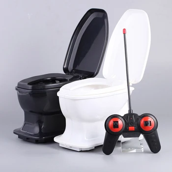 RC Tuvalet Trick Oyuncaklar Uzaktan Kumanda Araba Hareketli Tuvalet Robot Modeli