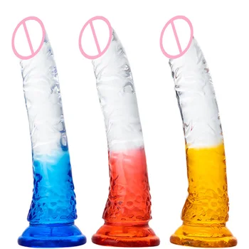 Vantuz İle gerçekçi Yapay Penis Anal Dildos Seks Oyuncakları Kadın Erkek Sahte Penis G Noktası Orgazm Kadın Masturbator stres oyuncakları