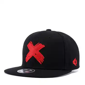 Marka Kemik Erkekler beyzbol şapkası Kadın Snapback Kapaklar Hip Hop Şapka Erkekler İçin Klasik Rahat Bant Kaya Nakış X Casquette Şapka