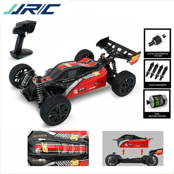 Yeni Sıcak Satış JJRC 4 Tekerlek Sürücü Radyo Kontrol Araba 1: 10 Yüksek Hızlı Yarış Off-road Tırmanma Araç RC Kısa Kart Oyuncaklar Boys İçin