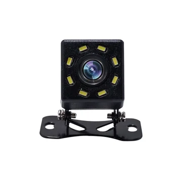 Araba Geri Kamera 12 LED Yüksek çözünürlüklü Gece Görüş Büyük Geniş açı Lens Ayna Su Geçirmez Ve Anti-sis Dikiz Dashcam