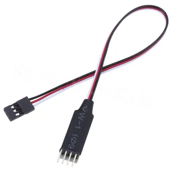 RC araba ışık kontrol anahtarı sistemi uzatma kablo tel RC Model arabalar için flaş LED 3ch