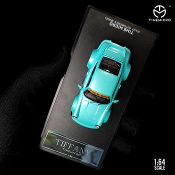 TımeMicro 1: 64 964 Tiffany Mavi Düşük Kuyruk pres döküm model araç