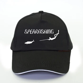 Sperfishing Serbest Dalış Spearfish Baskı kamyon şoförü şapkası Erkekler açık Dalış balıkçılık beyzbol şapkası Hip Hop erkekler Hip Hop snapback şapka