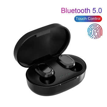 Kablosuz bluetooth Kulaklık Dokunmatik Kontrol spor Kulaklıklar C6S TWS 5.0 Gerçek kablosuz stereo kulaklık Oyun Müzik kulaklık