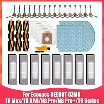 Yedek Parçalar Ecovacs DEEBOT İçin OZMO T8 Max T8 AIVI N8 Pro N8 Pro + robotlu süpürge Aksesuarları Kitleri