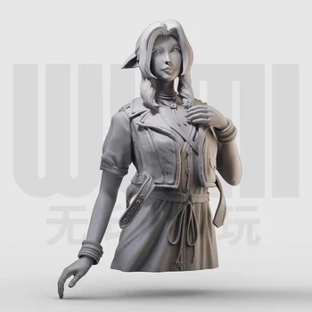 1/10 Alice Büstü Final Fantasy VII Tanrıça Reçine Beyaz Model GK şekilli kalıp