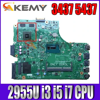 Dell Inspiron 3437 5437 için Laptop Anakart 12307-2 veya 12307-1 CN-09DJXD 0Y3JGV Anakart 2955U ı3 ı5 ı7 4th Gen CPU