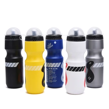 750 ML dağ bisikleti bisiklet su içme şişesi + Tutucu kafes açık spor plastik taşınabilir su ısıtıcısı su şişesi Drinkware