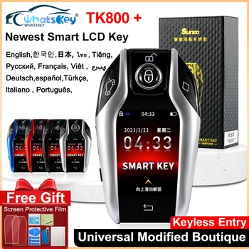 Evrensel TK800 LCD Akıllı Uzaktan Anahtar BMW / Benz / Porsch / Audi / Hyundai / Opel / Toyota Rahat Giriş Önleme Kaybı Fonksiyonu