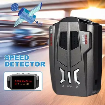 Araba Radar ve GPS hız kamera kırmızı ışık kamera dedektörü mobil algılama araçları sesli uyarı uyarı V9