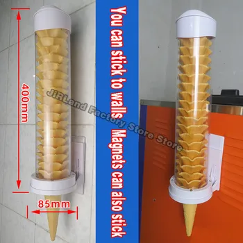 Dondurma makinesi aksesuarları ticari dondurma koni standı dış Dış koni rafı için Uygun dondurma yapma makinesi s