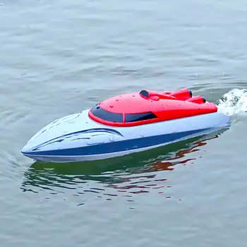 1 Takım Kompakt Hovercraft Oyuncak Yüksek Hızlı RC Tekne Oyuncaklar Uzaktan Kumanda Sürat Teknesi Yüksek Hızlı Model Oyuncaklar
