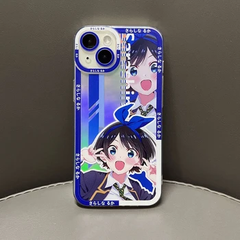 Sevimli Sarashina Ruka Açı Gözler Telefon Kılıfı için İphone 14 13 12 11 Pro Max 7 8 Artı Mini Xs Xr X Se bir Kız Arkadaşı Anime Funda