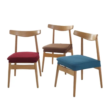 Su geçirmez Streç Sandalye klozet kapağı Düz Polar Polar Koltuk sandalye kılıfı Mutfak Yemek Odası İçin Ev Basit Sandalyeler Slipcover