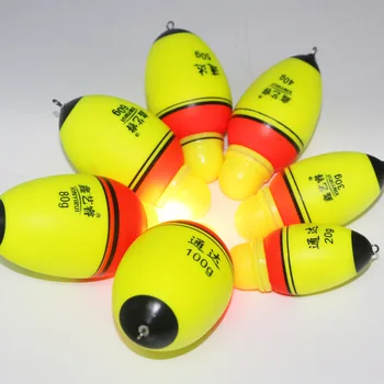 2 Adet 20-100g LED elektronik ışık Yüzen Tuzlu Su Deniz Kaya Balıkçılık Aydınlık Gece Balık Şamandıralar Aksesuarları Mücadele
