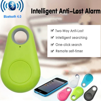 Anti-kayıp Anahtar Zincir Anti-Kayıp Pet Akıllı İzci Mini Bluetooth GPS Pet Köpek İçin Alarm Belirleyicisi Anahtarlık Kedi Çocuk TrackerTag Anahtar