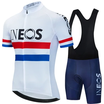 Bisiklet pantolonları Erkek Forması INEOS erkek yaz giysileri 2022 Jel Spor Seti Dağ motorcu ceketi Giyim Kostüm Tricuta Kıyafet Mtb
