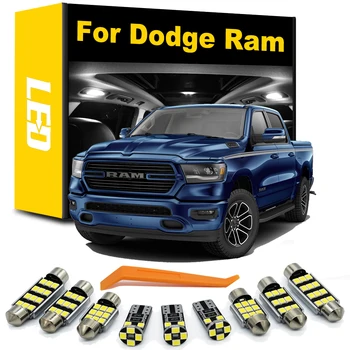Dodge Ram için LED iç okuma kubbe ışık Ampul Kiti 1500 2500 3500 4500 5500 1994- 2016 2017 2018 2019 2020 2021 2022 Canbus