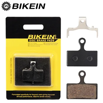 BIKEIN 4 Pairs Dağ MTB Bisiklet Reçine disk fren Balataları Shimano M988 M985 XT/TR M785/ SLX M666 M675 / Deore M615 / Alfine S700