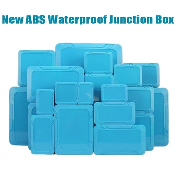 Su geçirmez Mavi ABS Plastik Proje devre kontrol Bağlantı Kutusu saklama kutusu Muhafaza Konut Case Elektronik Malzemeleri