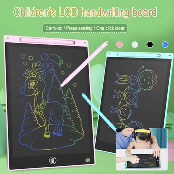 8.5 / 10 / 12 inç LCD yazma tableti Elektronik Yazma Doodle Kurulu Dijital Renkli El Yazısı Pad Çizim Grafik Çocuklar Hediye