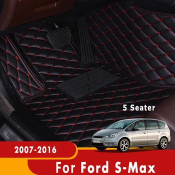 Ford S-Max Smax S Max için halılar 2016 2015 2014 2013 2012 2011 2010 2009 2008 2007 (5 Koltuk) Araba Paspaslar Dash Ayak Pedleri Halı