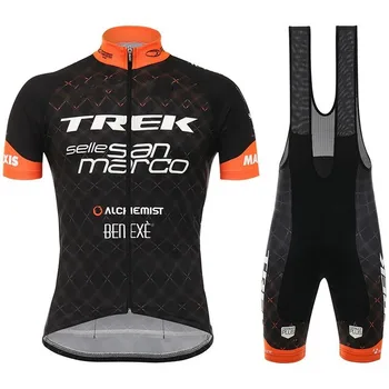 Trek Yaz 2022 Bisiklet Jersey Seti Forması takım elbise Bisiklet Önlüğü Şort 6 Saat Bisiklet Yastıklı Nefes Hızlı Giyim seti