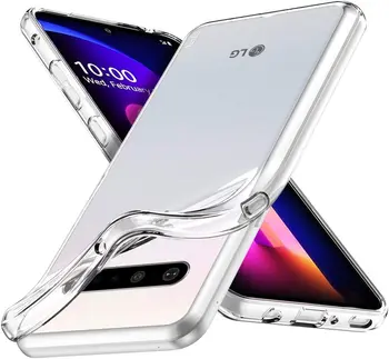 Şeffaf Darbeye Dayanıklı Telefon LG kılıfı V20 Mini V30 V300 V40 Thinq V50 V60 Stylo 3 4 6 7 Kılıf Yumuşak TPU Kapak