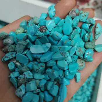 mavi turkuaz kristal çakıl çamaşır çakıl taş şifa 100g