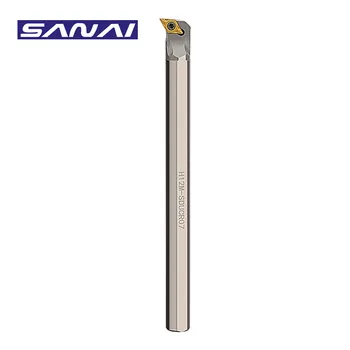SANAI H-SDUCR07 / 1 Yüksek Hızlı Çelik İç Torna Takım Tutucu Anti-titreşim CNC torna Kesme Çubuğu H08K H10K H12M H14N H16Q H