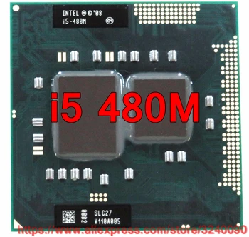 Orijinal ıntel Core i5 480M 2.66 GHz i5 - 480M Çift Çekirdekli İşlemci PGA988 Mobil CPU Dizüstü işlemci ücretsiz kargo