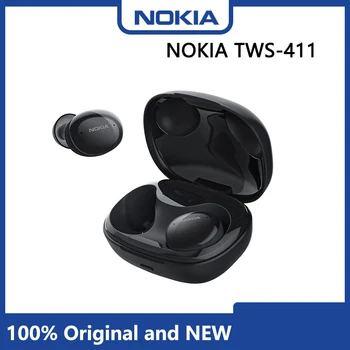 NOKİA TWS-411 TWS Gerçek Kablosuz Kulaklık Gürültü Azaltma Dokunmatik Operasyon Kulaklık IPX5 Su Geçirmez uzun life bataryası spor için