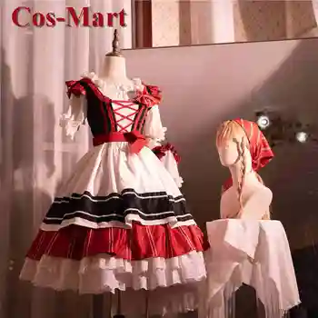 Cos-Mart Anime Kim Bana Bir Prenses Siya Cosplay Kostüm Tatlı Muhteşem Resmi Elbise Aktivite Parti Rol Oynamak Giyim