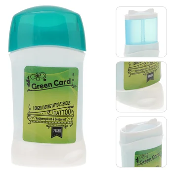 Transfer şablon Jel Çözüm Krem Kağıt Sabun Cilt Şeyler Kiti Dövme Malzemeleri Makinesi Şablonlar Yeşil Uygulama Aksesuarları