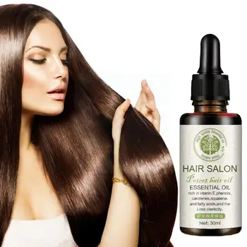 30ml Vitamin Siyah Hint yağı Doğal Uçucu Saç Castor Artırıcı Saç Büyüme Saç Yağı Büyüme Bakımı 2 C8h5
