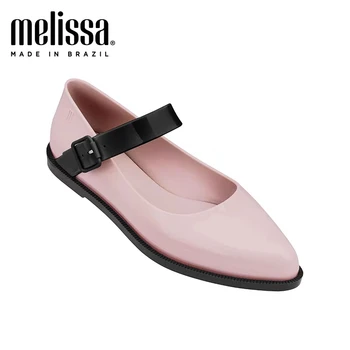 Melissa Mary Jane 2020 Yeni Kadın Düz Sandalet Marka Jöle Melissa Ayakkabı Kadınlar İçin Katı Sandalet Kadın jöle ayakkabı Mulher