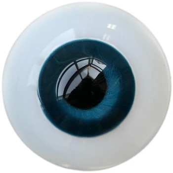 [wamami] 6mm 8mm 10mm 12mm 14mm 16mm 18mm 20mm 22mm 24mm Koyu Mavi Gözler Cam Gözler Kıyafeti BJD Bebek Dollfie