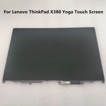 X380 Yoga lcd ekran Paneli 13.3 İnç Dizüstü Dokunmatik Meclisi FHD 1920*1080 Lenovo ThinkPad Yoga İçin X380 Ekran
