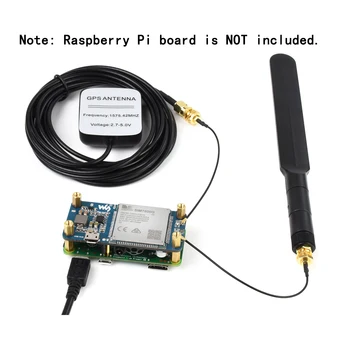 4G LTE GPS SMS GNSS Modülü USB HUB Kurulu ŞAPKA Başlangıç Kiti RasPi RPİ 0 Ahududu Pi Sıfır 2 W WH 2W 3B Artı 3 A 4 Model B 4B