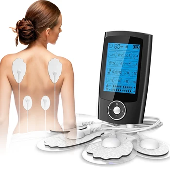 Dijital Fizyoterapi ONLARCA Makine EMS Ünitesi 16 Modu Darbe Masaj Vücut Kas Electroestimulador Pedleri En Iyi Ağrı kesici Şok Dalga