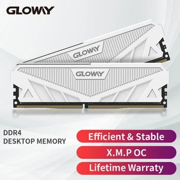 Gloway Memoria RAM DDR4 16 GB 3200 mhz 32 GB (8GBX2) (16GBX2) Masaüstü Soğutucu Bellek Bilgisayar İçin