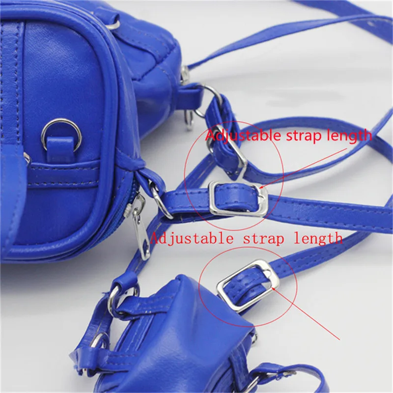 7 renkler moda 20 cm bebek çantası 20 cm ıdol bebek sırt çantası pembe mavi ayarlanabilir 20 CM peluş bebek giyinmek oyuncak hediye