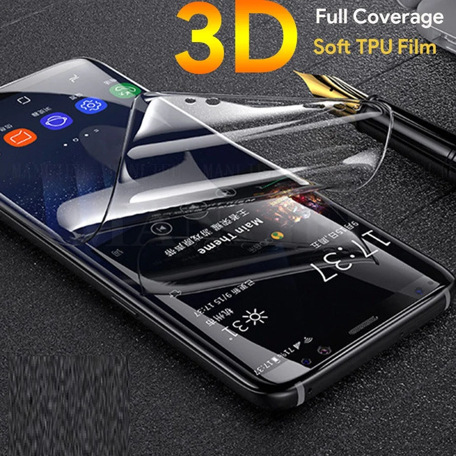 Hidrojel Film Motorola Moto G9 G8 G7 G6 Artı Oyun Gücü Lite G 5G Artı G5 Artı Ekran Koruyucu Film Moto Bir 5G Film