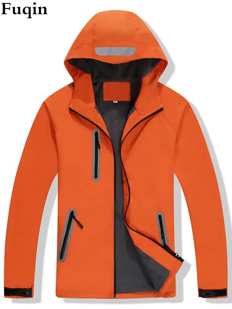 Erkek Rüzgar Geçirmez Bombacı kayak ceketleri Koşu Rüzgarlık Açık Golf Moda Çiftler Ceket Polar Astarlı Sıcak Kış yağmurluklar