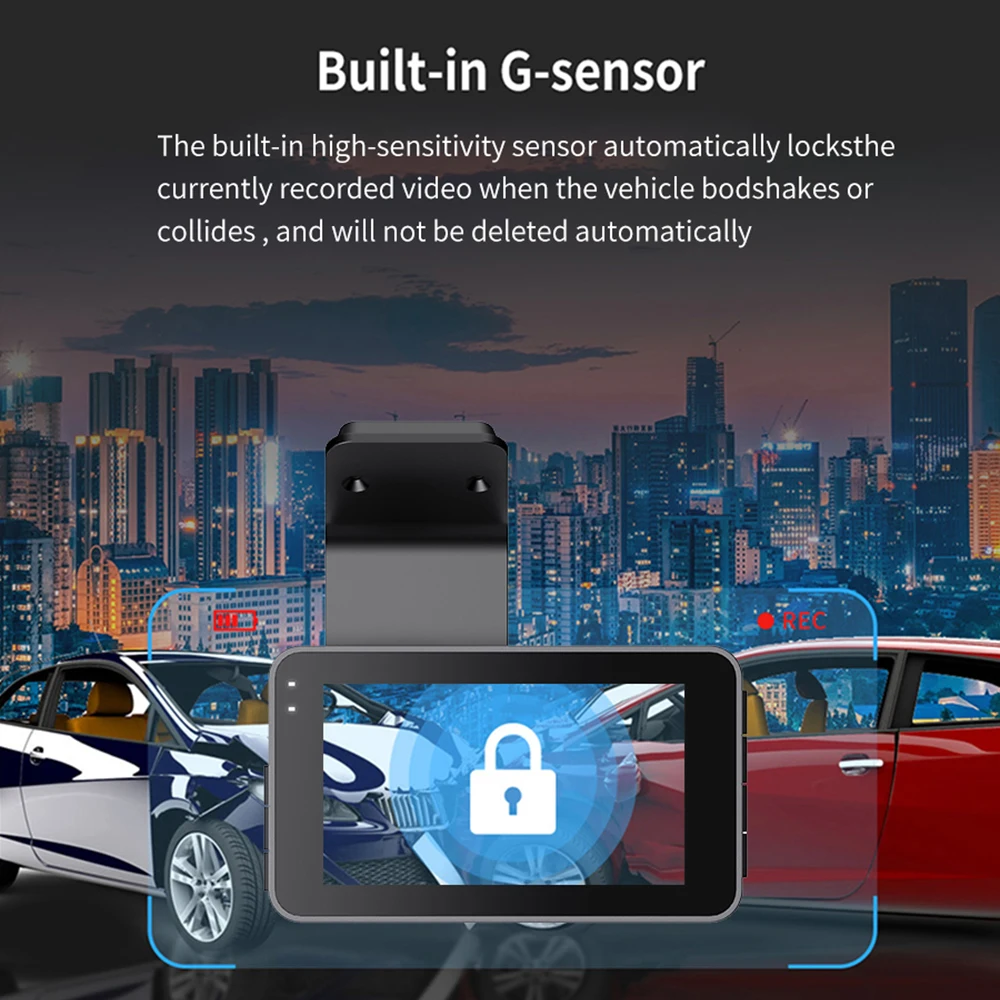 Araba dvr'ı WiFi Full HD 1080P Dash kamera Dikiz araç kamerası Video Kaydedici Kara Kutu Otomatik Dashcam GPS Kaydedici Araba Aksesuarları