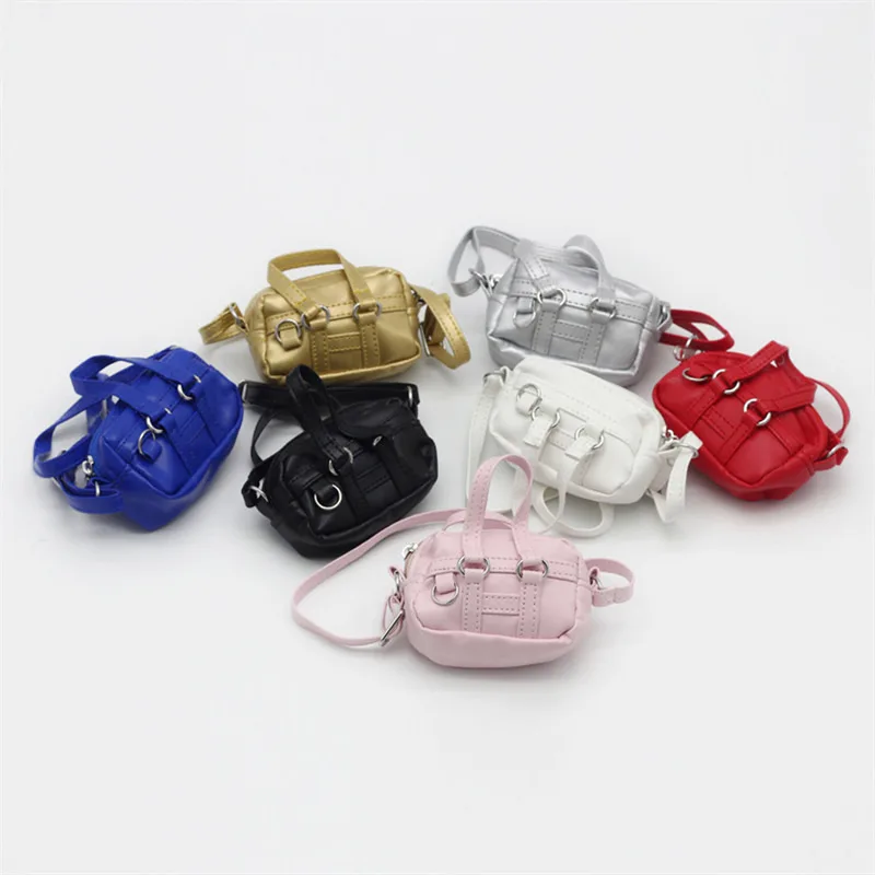 7 renkler moda 20 cm bebek çantası 20 cm ıdol bebek sırt çantası pembe mavi ayarlanabilir 20 CM peluş bebek giyinmek oyuncak hediye