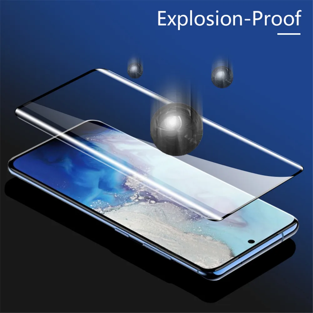Samsung Galaxy S20 ultra Kamera Lens Filmi 9D Ekran Koruyucu Koruyucu Temperli Cam Samsung Galaxy S20 Artı cam