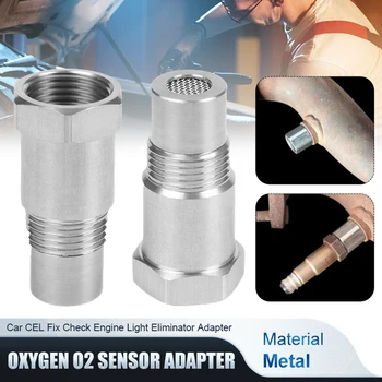Araba Oksijen O2 Sensörü Adaptörü CEP Düzeltme Kontrol Motor İşığı Eliminator M18 * 1.5 Genişletici Adaptörü Katalizör Araba Aksesuarları